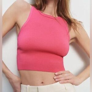 Zara knit crop top